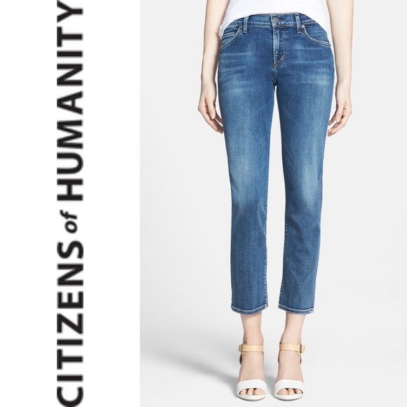 CITIZENS OF HUMANITY Phoebe Slim Straight Crop